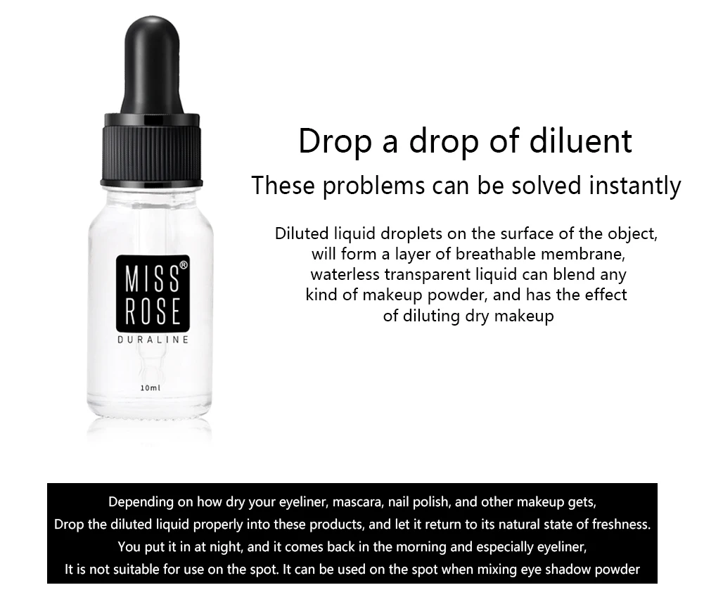 Miss Rose Diluent gel
