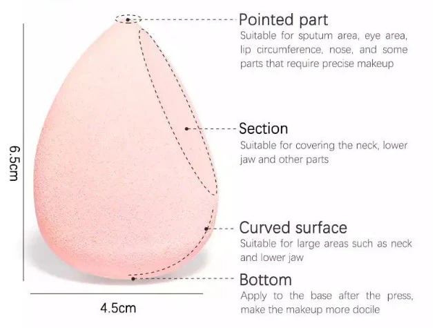 Miss Rose flawless memory beauty blender