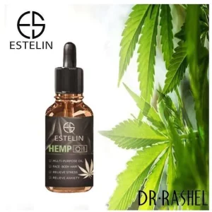 Estelin Multi Purpose Face Body & Hair Hemp Oil - 30ml