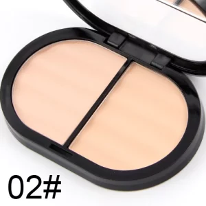 Miss Rose 2 Color Face Powder