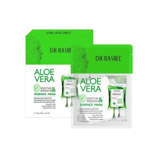 Dr Rashel Aloe Vera Soothe & Smooth Essence Mask - Pack Of 5