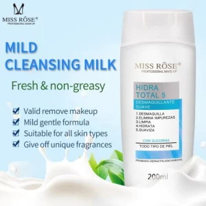 Miss Rose Cleansing Milk/ Make - Up Removing Lotion
