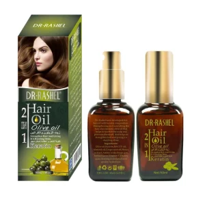 Dr Rashel 2 In 1 Keratin + Olive Hair Oil