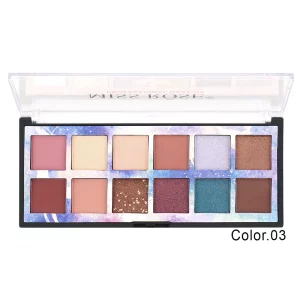 Miss Rose 12 Color Eye Shadow Palette