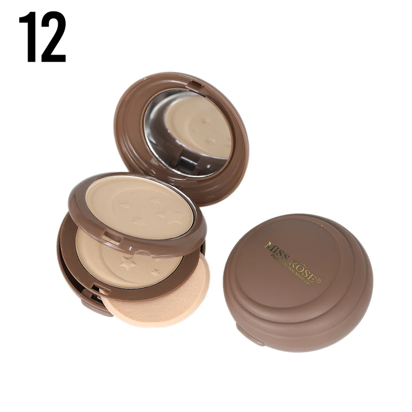 Miss Rose Brown Triangle Compact Powder